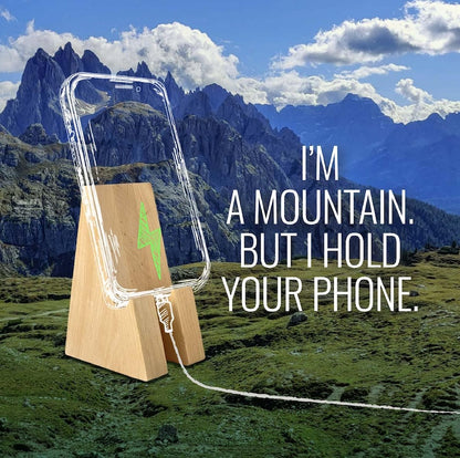 Jhati Minimalist Wooden Cell Phone Stand