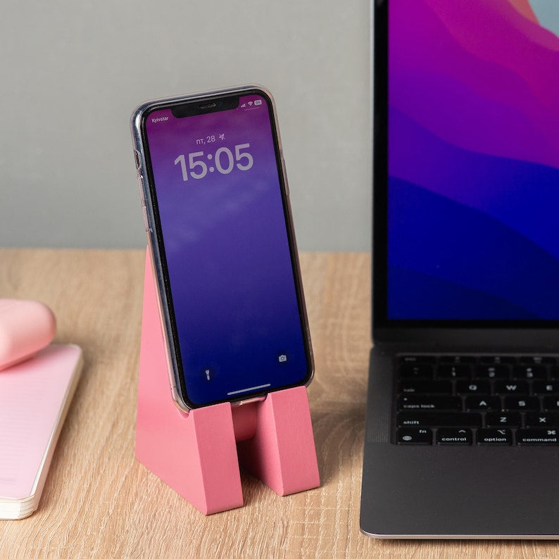 Jhati Minimalist Wooden Cell Phone Stand