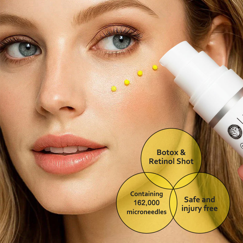 Last Day 70%OFF🥇Botox & Retinol Shot - Eraser for Deep Wrinkles, Sagging Jowls & Puffy Eyes