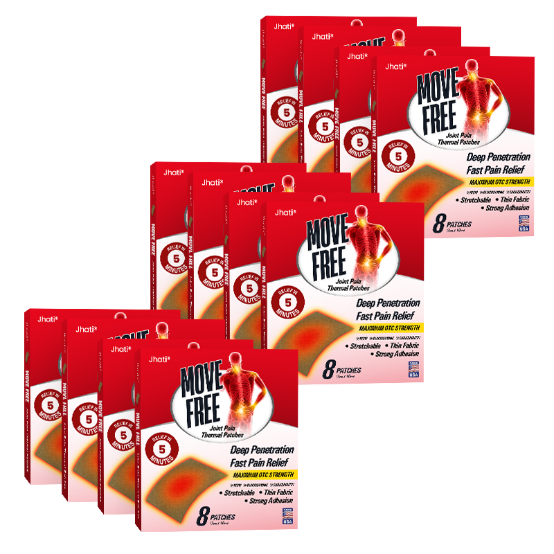 Instant Relief✅Jhati® MoveFree Joint Pain Thermal Patches