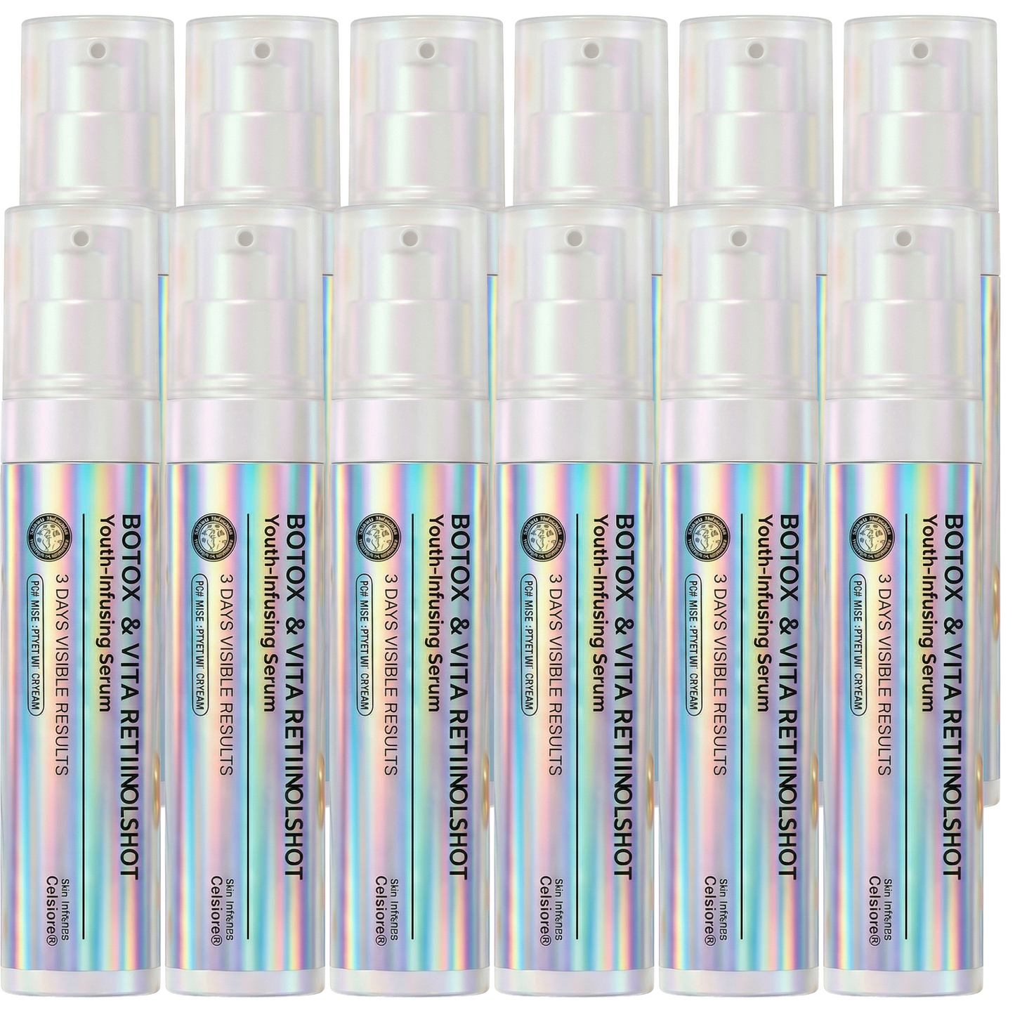 Last Day 70%OFF🌈 Botox & Retinol Shot - Eraser for Deep Wrinkles, Sagging Jowls & Puffy Eyes
