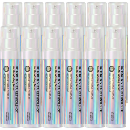 Last Day 70%OFF🌈 Botox & Retinol Shot - Eraser for Deep Wrinkles, Sagging Jowls & Puffy Eyes
