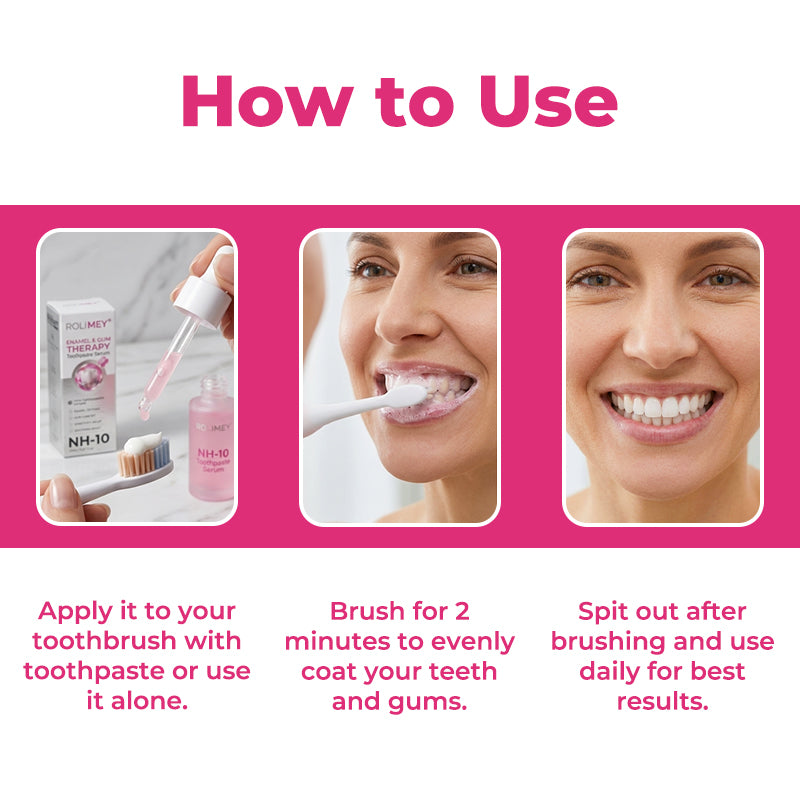 Rolimey® Thismile NH-10 Enamel & Gum Advanced Therapy Toothpaste Serum