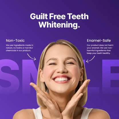 Jhati® COREDENTA Purple Non Sensitive Teeth Whitening Strips