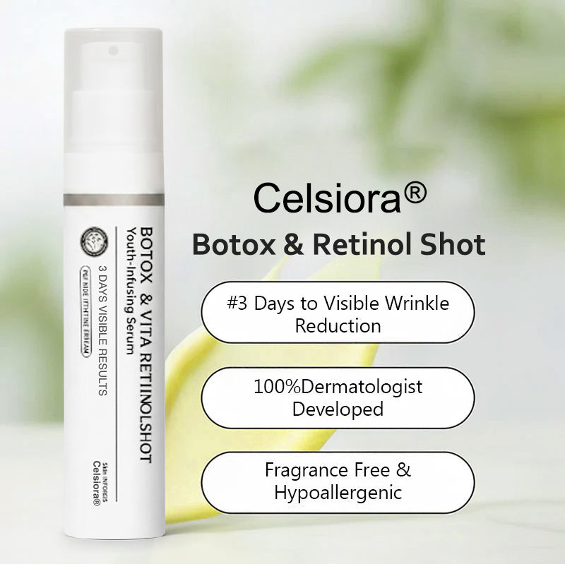 Last Day 70%OFF🥇Botox & Retinol Shot - Eraser for Deep Wrinkles, Sagging Jowls & Puffy Eyes