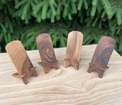 Jhati Walnut phone stand