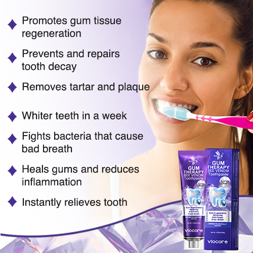 🇬🇧Rolimey® VioCore Bee Venom Dental Treatment Lysozyme Toothpaste