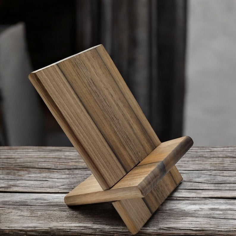 Jhati Handmade Walnut Phone Dock