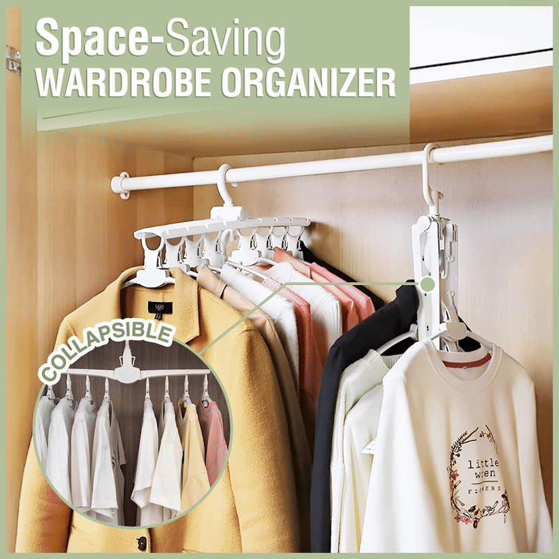 Jhati® Quick-Retrieval Magic Hanger: Ultimate Space-Saving & Instant Release Organizer