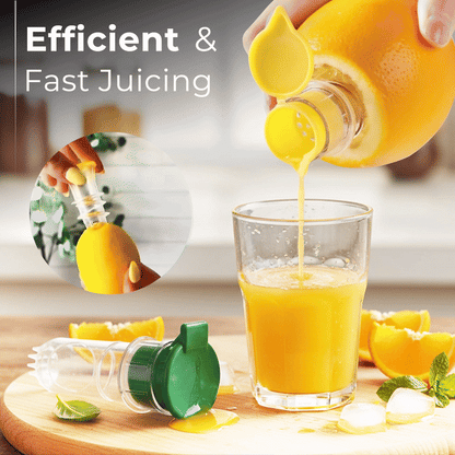 Jhati® Compact Citrus Press & Lid Set