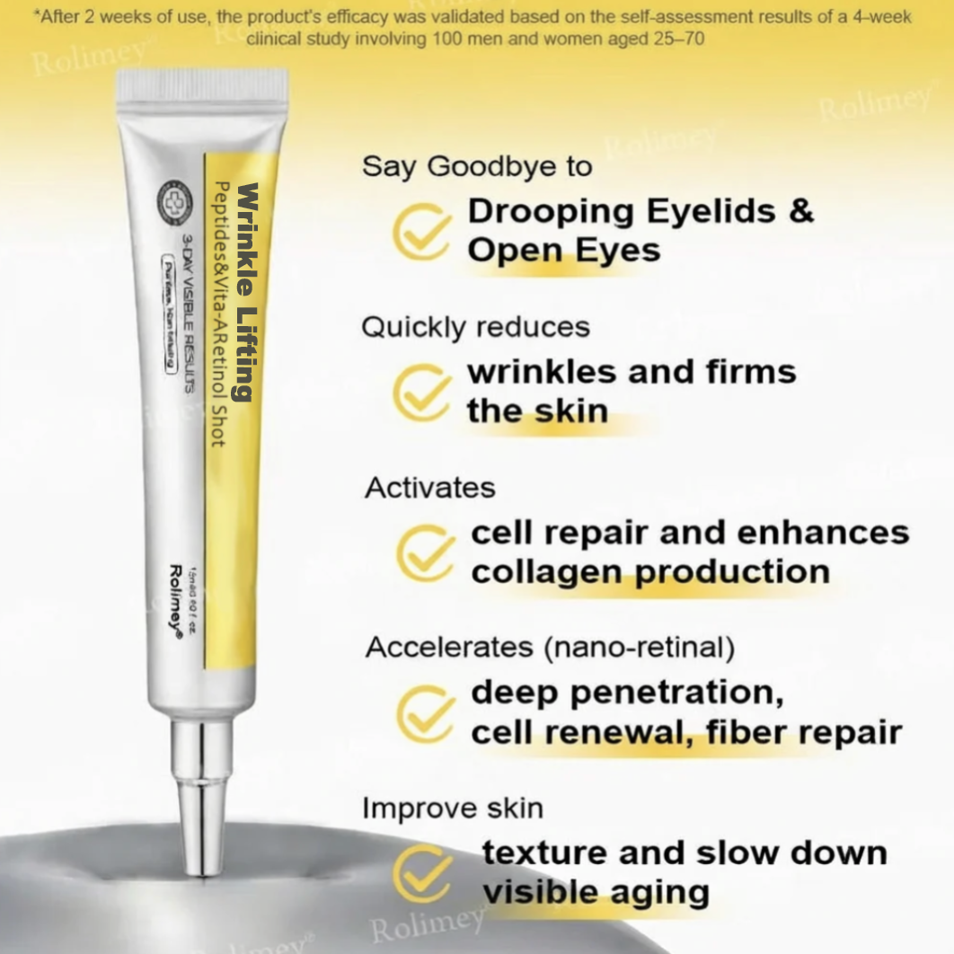 Wrinkle-Lift Peptides & Vita A Retinol Cream