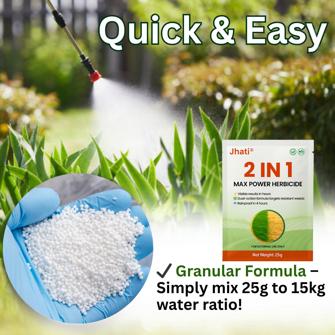 🌿Jhati® 2-in-1 Weed Killer | Same-Day Results & Kills Roundup-Resistant Weeds