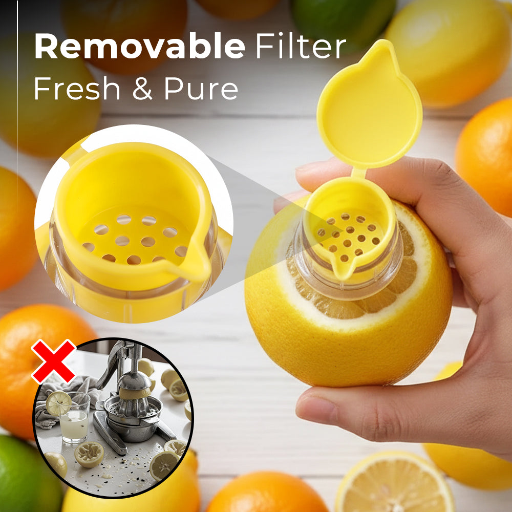 Jhati® Compact Citrus Press & Lid Set