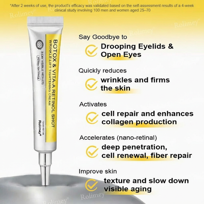 ⭐️Wrinkle-Lift⬆️ Botox & Vita A Retinol Shot Tightening cream