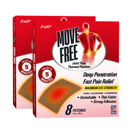 Instant Relief✅Jhati® MoveFree Joint Pain Thermal Patches