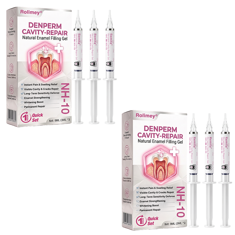 🇺🇸Rolimey® DenPerm Cavity-Repair Natural Enamel Filling Gel