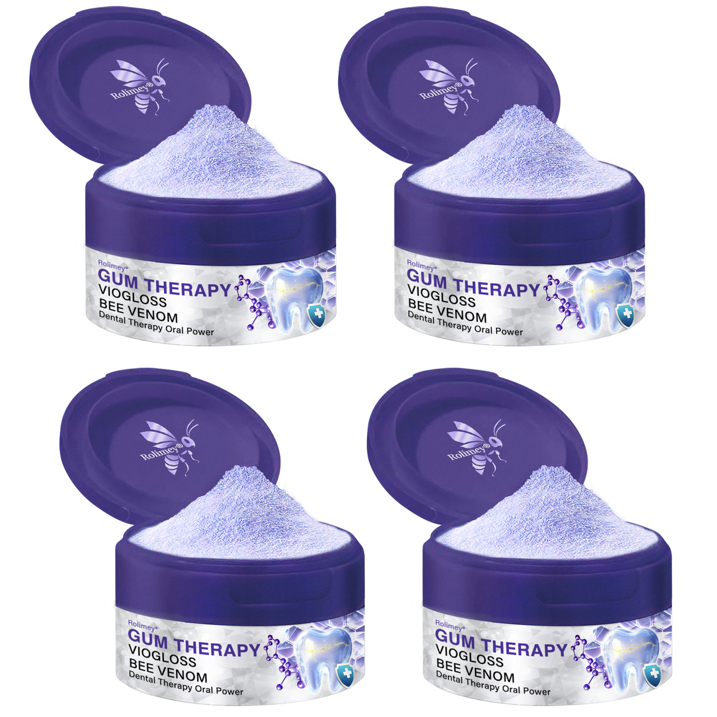 🇬🇧👨🏼‍⚕️Rolimey® VioGloss Bee Venom Dental Therapy Oral Power🦷