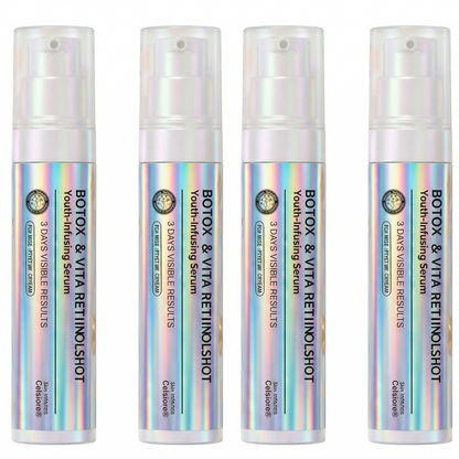 Last Day 70%OFF🌈 Botox & Retinol Shot - Eraser for Deep Wrinkles, Sagging Jowls & Puffy Eyes