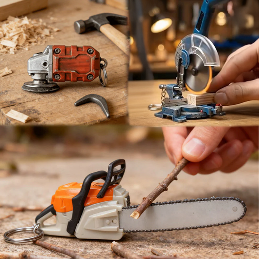Mini Functional Power Tool Keychain