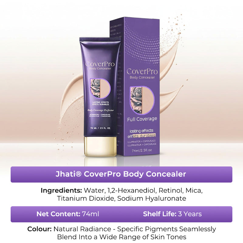 Jhati® CoverPro Body Concealer