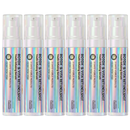 Last Day 70%OFF🌈 Botox & Retinol Shot - Eraser for Deep Wrinkles, Sagging Jowls & Puffy Eyes