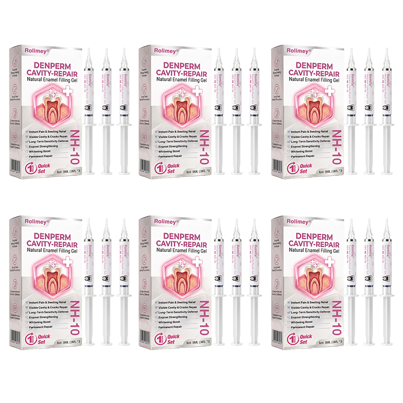 🇺🇸Rolimey® DenPerm Cavity-Repair Natural Enamel Filling Gel