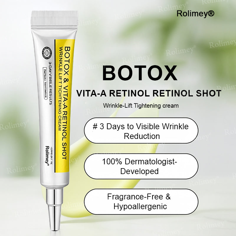 ⭐️Wrinkle-Lift⬆️ Botox & Vita A Retinol Shot Tightening cream