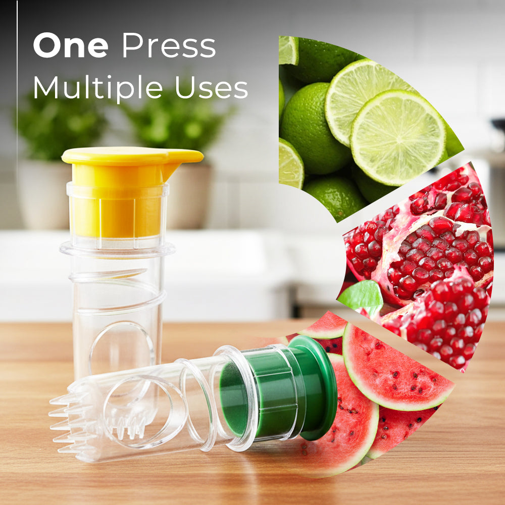 Jhati® Compact Citrus Press & Lid Set