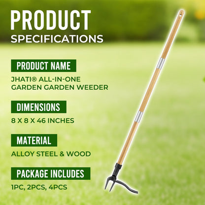 Jhati® All-in-One Garden Weeder