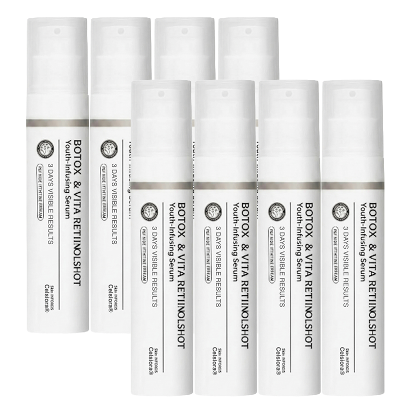 Last Day 70%OFF🥇Botox & Retinol Shot - Eraser for Deep Wrinkles, Sagging Jowls & Puffy Eyes