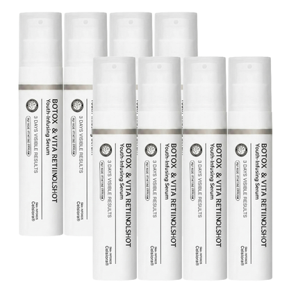 Last Day 70%OFF🥇Botox & Retinol Shot - Eraser for Deep Wrinkles, Sagging Jowls & Puffy Eyes