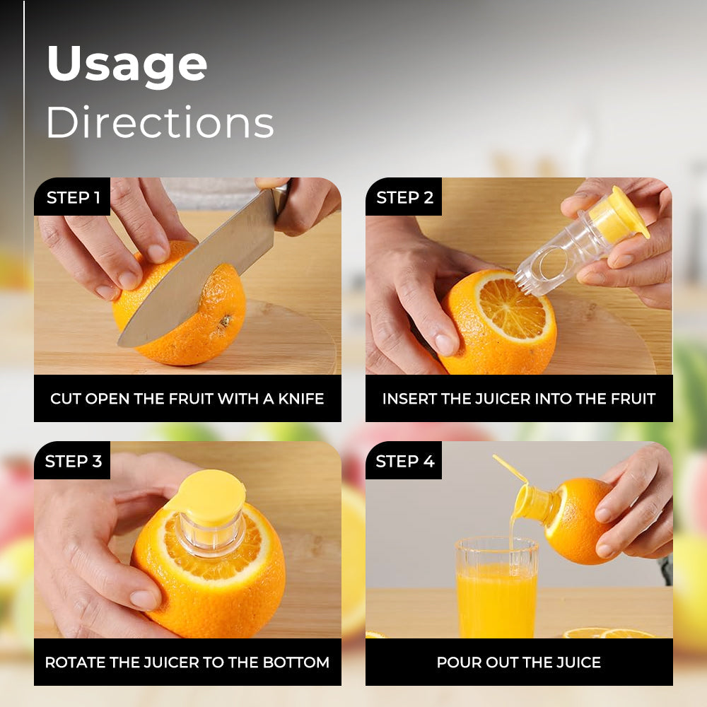 Jhati® Compact Citrus Press & Lid Set