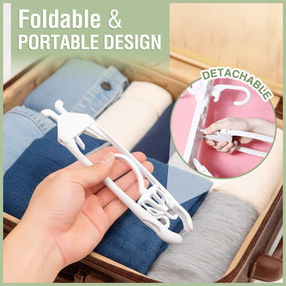 Jhati® Quick-Retrieval Magic Hanger: Ultimate Space-Saving & Instant Release Organizer