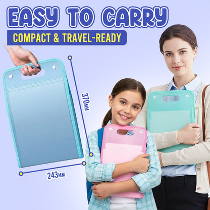 Jhati® Portable Expanding File Folder Organizer
