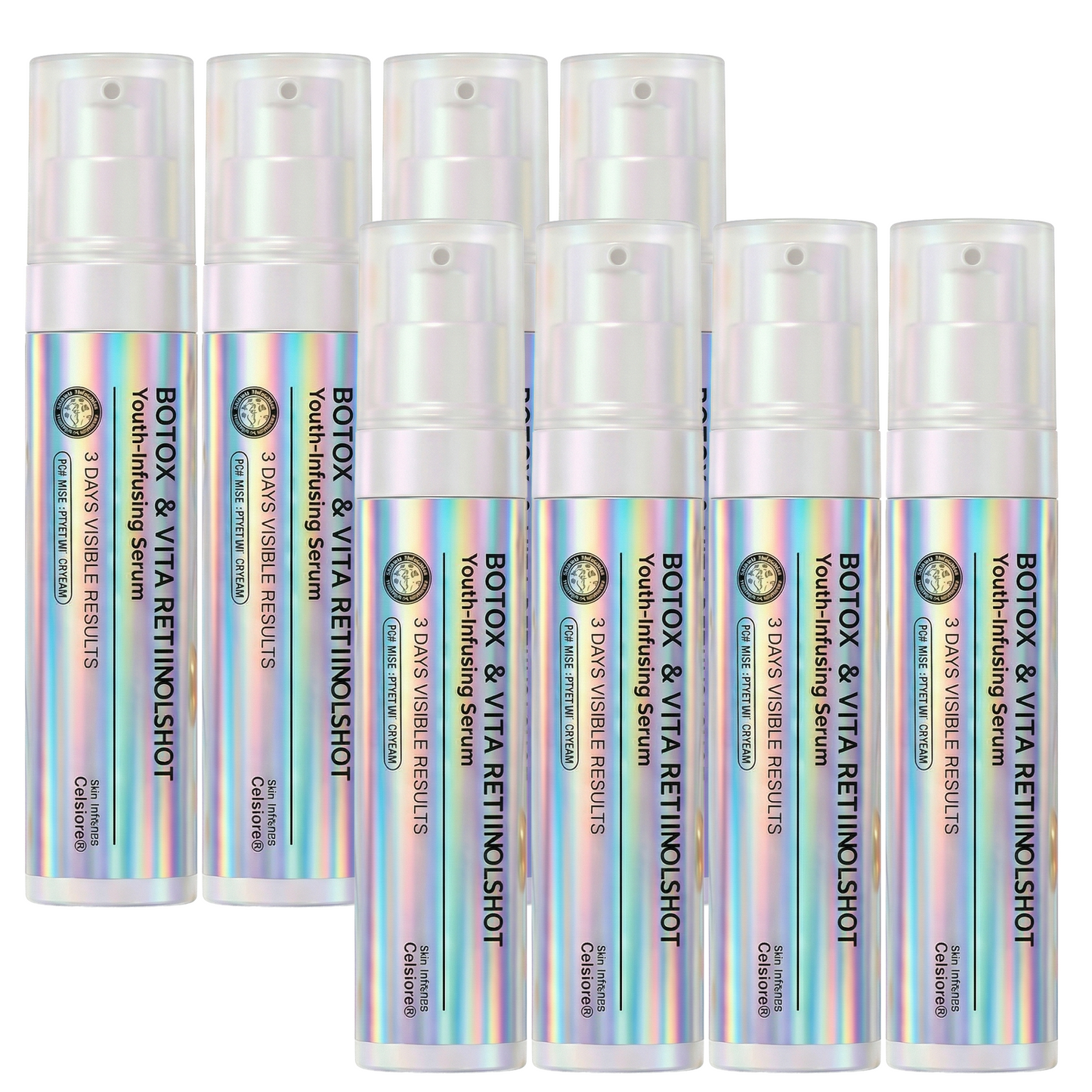 Last Day 70%OFF🌈 Botox & Retinol Shot - Eraser for Deep Wrinkles, Sagging Jowls & Puffy Eyes
