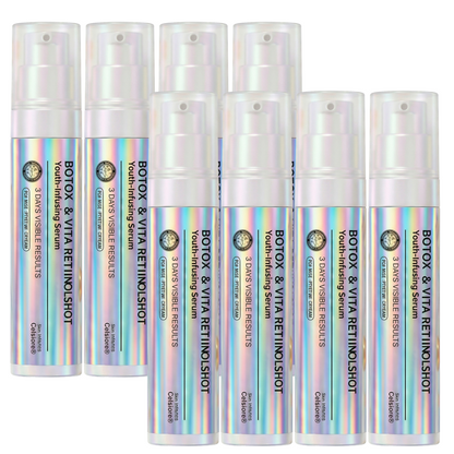 Last Day 70%OFF🌈 Botox & Retinol Shot - Eraser for Deep Wrinkles, Sagging Jowls & Puffy Eyes