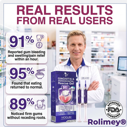 🇺🇸Rolimey® VioGum Gingivitis & Periodontal Rescue Gel
