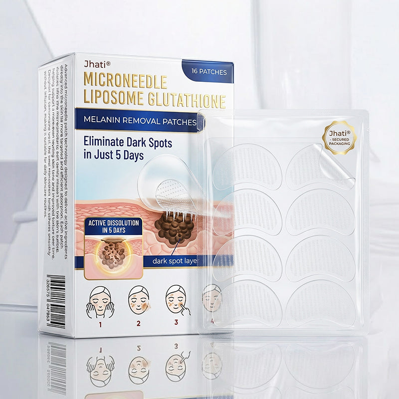 Jhati® MicroNeedle Liposome Glutathione Melanin Removal Patches