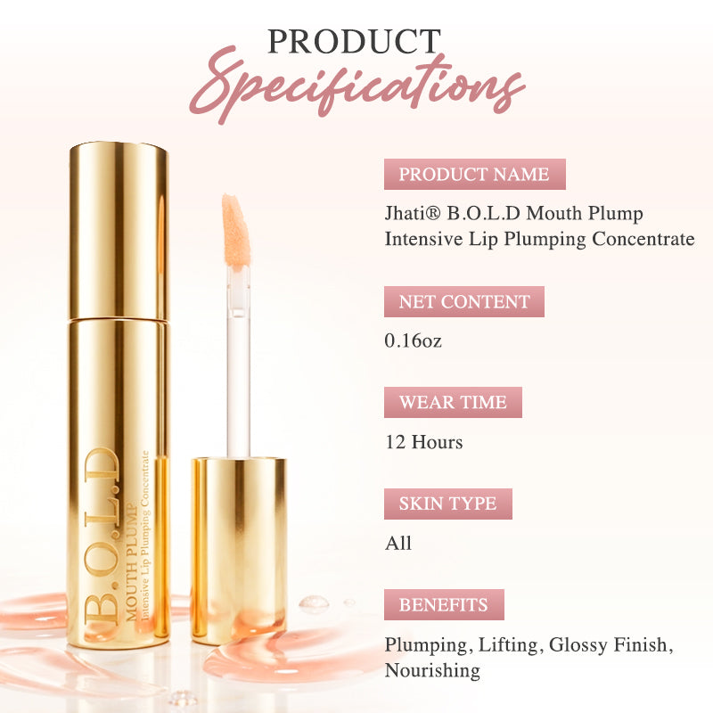 Jhati® B.O.L.D Mouth Plump Intensive Lip Plumping Concentrate