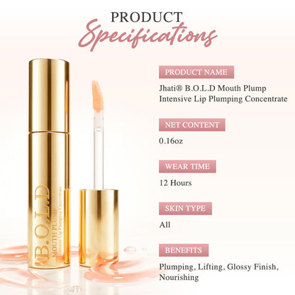 Jhati® B.O.L.D Mouth Plump Intensive Lip Plumping Concentrate