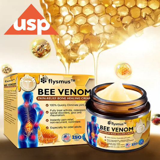 Jhati® Bee Venom Instant Ultra Strength Pain Relief Therapy Cream🔥67% OFF today!