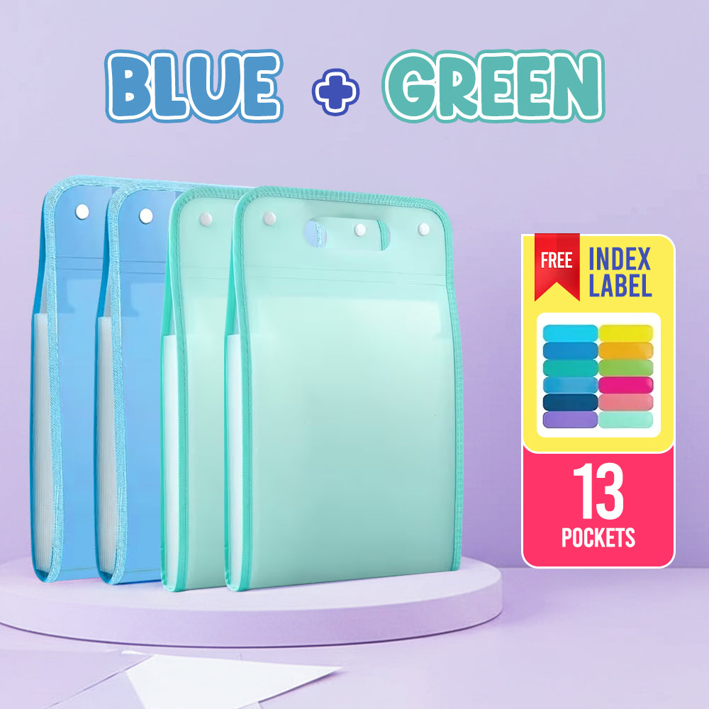 2PCS Set Blue + Green
