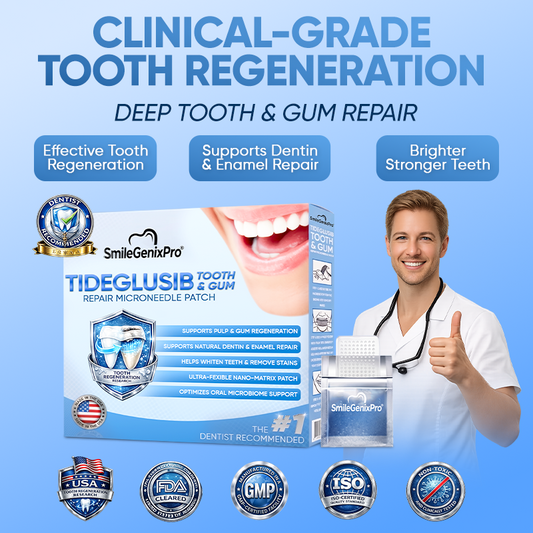⭐️Tideglusib Fast‑Dissolving Tooth & Gum Repair Oral Strips