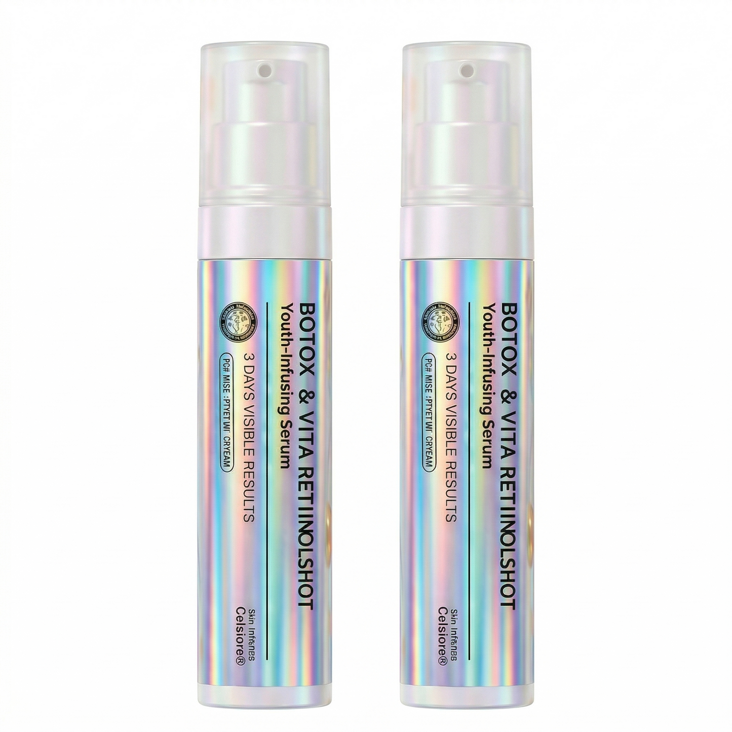 Last Day 70%OFF🌈 Botox & Retinol Shot - Eraser for Deep Wrinkles, Sagging Jowls & Puffy Eyes