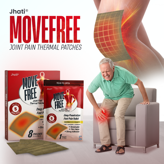 Instant Relief✅Jhati® MoveFree Joint Pain Thermal Patches