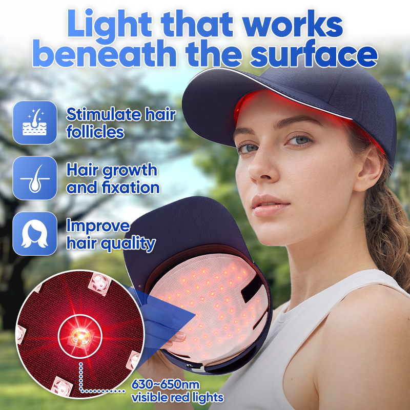 Awaken dormant follicles💇🏻Jhati® FolliPulse Light Therapy Hat