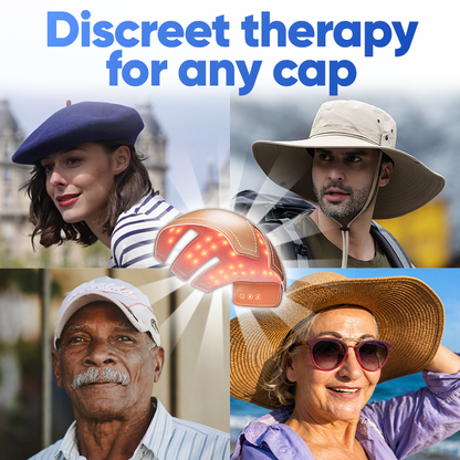 Awaken dormant follicles💇🏻Jhati® FolliPulse Light Therapy Hat