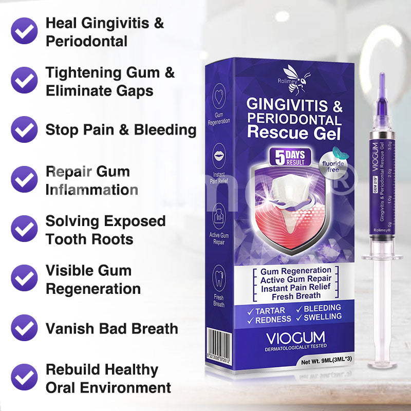 🇺🇸Rolimey® VioGum Gingivitis & Periodontal Rescue Gel