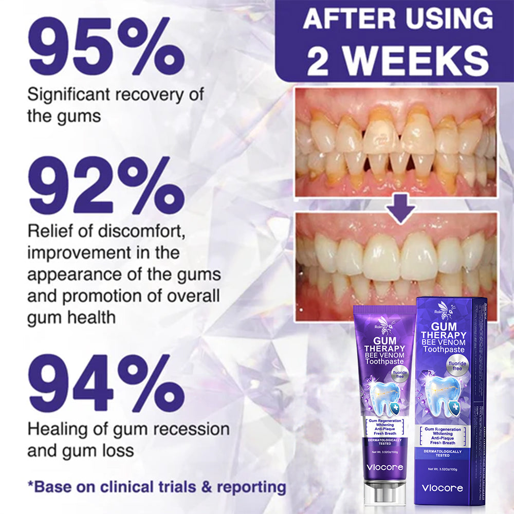 Rolimey® VioCore Bee Venom Dental Treatment Toothpaste