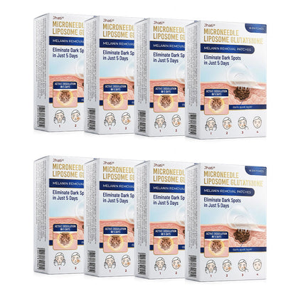 Jhati® MicroNeedle Liposome Glutathione Melanin Removal Patches